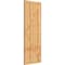 Ekena Millwork Framed Board-n-Batten Shutters w/Z-Bar, Rough Sawn Western Red Cedar, 32 1/4W x 84H, PR RBF06Z32X084RWR - alternate 3